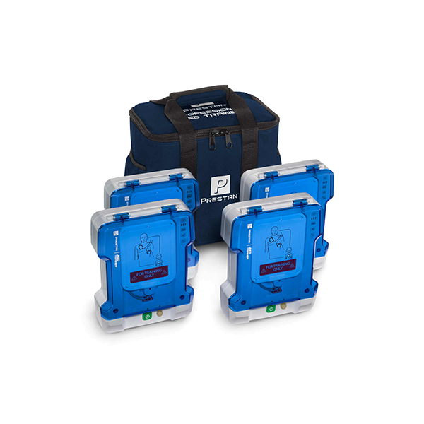 Prestan Professional AED Trainer Plus, 4-pack, bilingual, including bag