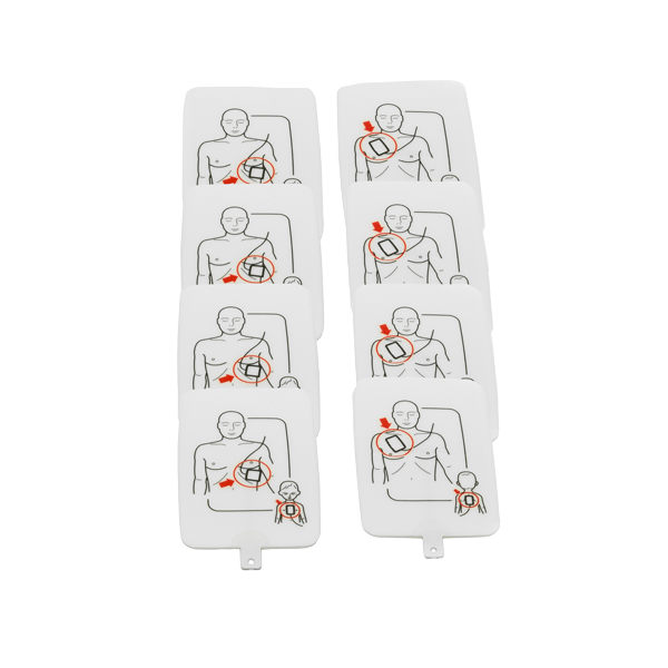 Prestan Electrodes for Prestan AED UltraTrainer, 4 pairs