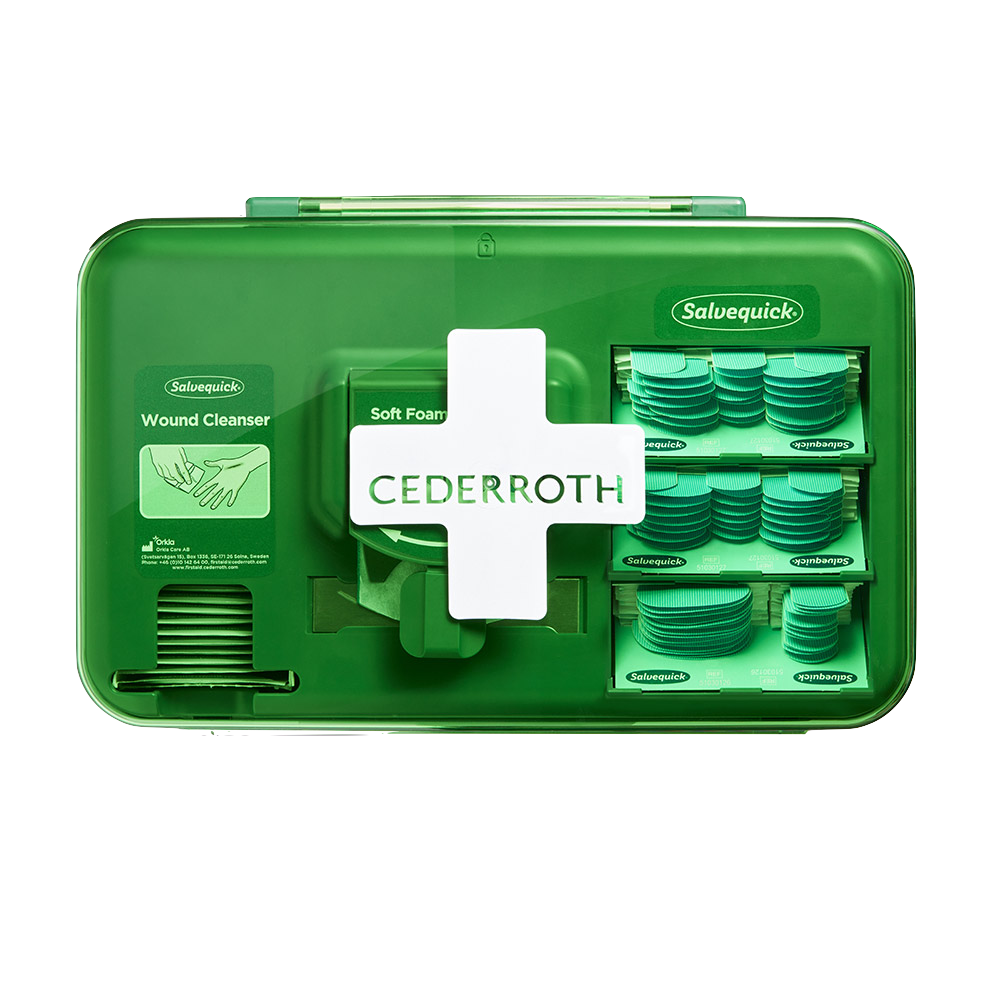 Plasterautomat - Cederroth Wound Care Dispenser, Blue