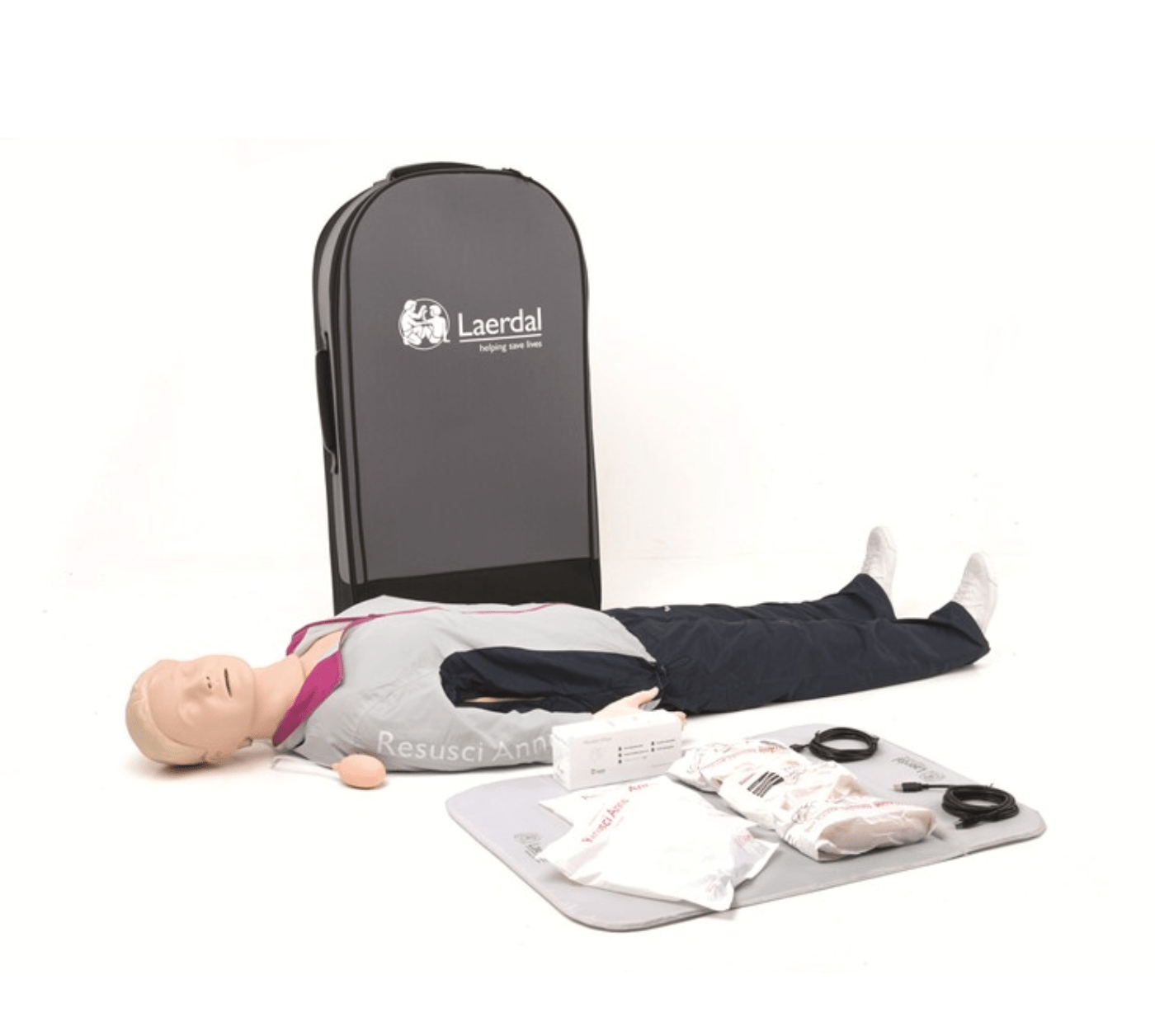 Laerdal Resusci Anne QCPR Full Body m. Lys hud